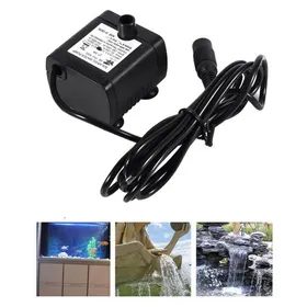 Meilleurs prix pour Mini Pompe à Eau 420L/H - Ultra Silencieuse 5W pour Aquarium Bassin Fontaine et Hydroponie - Pompe Submersible Économique et Fia