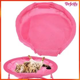Comparer les prix de Hamac pour chat - AKOZON - Hamac amovible - Rose - Lavable en machine - Respirant et suspendu