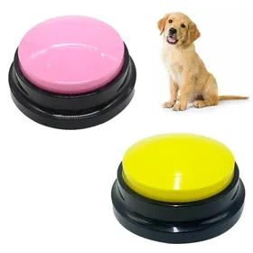 Comparer les prix de Lot de 2 buzzers enregistrables pour chien - 30 secondes - Communication dressage