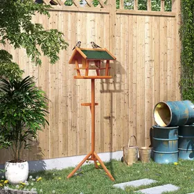 Meilleurs prix pour Mangeoire pour oiseaux sauvages sur Pied Abris à oiseaux nichoir a Plateau Station a Oiseaux Bois pour Exterieur 150cm