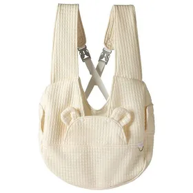 Comparer les prix de Sac transport animal - 1 pièce sac à dos ventral ajustable respirant - Convient pour chien animaux de compagnie Étiquette