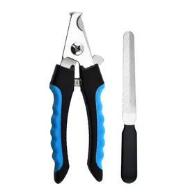 Comparer les prix de INF Coupe-ongles pour chiens de petite taille sûr et facile à utiliser Bleu