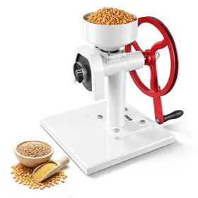Meilleurs prix pour Moulin à Grains Manuel avec Volant-VEVOR-Moulin à Céréales à Manivelle pour Épices Grains de Café Noix Blé Broyeur à Maïs