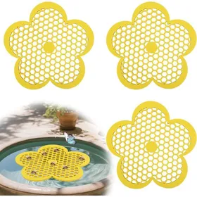 Meilleurs prix pour INF Abreuvoir à Abeilles Flottant - Station dAbreuvement Sûre pour Jardin - Jaune Vif Lot de 4