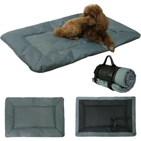 Comparer les prix de Panier pour Chiens Chats lit Pliable imperméable à leau résistant à la traction et chaud gris