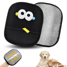 Comparer les prix de 2 Gants Anti-Poils Chat Double Face Réutilisables - pour Canapé Meubles Tapis Siège Auto
