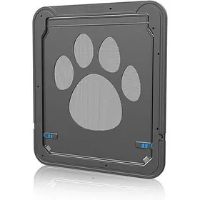 Meilleurs prix pour Chatire pour Chat Porte de Chat avec Serrure Chatire Verrouillable en ABS Facile Installer Noir