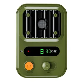 Meilleurs prix pour Dispositif anti-aboiements ultrasonique 3 modes autonomie ultra-longue portable vert