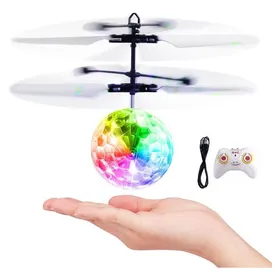 Comparer les prix de KCVV - Vrxeqi Balle Volante, RC Flying Ball Jouet Cadeau pour Enfants Garcons Filles 8~12 Ans,Drone Avion Télécommandé avec