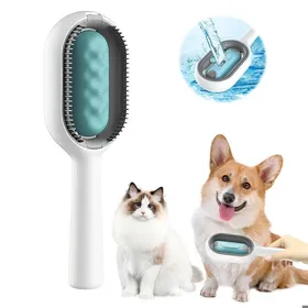 Comparer les prix de Brosse pour chat avec réservoir deau brosse de nettoyage multifonctionnelle 4 en 1 pour nettoyeret démêler-UISAVE