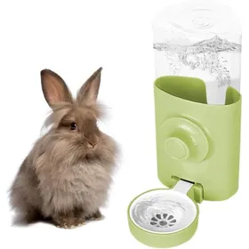 Comparer les prix de Distributeur Eau Lapin Distributeur Eau pour Petits Animaux De Compagnie 600ML Suspendue Abreuvoir Automatique Mul FONTAINE A EAU
