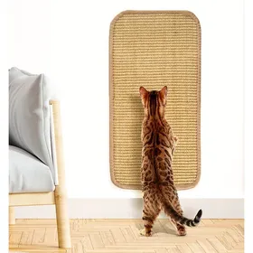 Comparer les prix de YSFMODE-Tapis Griffoir Pour Chat 50X25CmTapis Sisal NaturelAnti-Rayures Grattoir ChatHorizontal Et VerticalePour Protège Les C