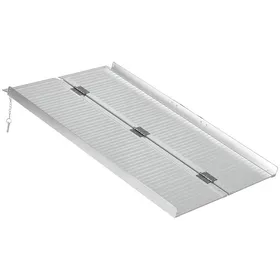Comparer les prix de Rampe de chargement HOMCOM rampe d'accès pour fauteuil roulant pliable antidérapante capacité de chargement 270 kg