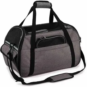 Comparer les prix de Sac Transport pour Chat/Petit Chien/Lapin Panier Transport Cabine pour Petit Animal Sac Porté Main/Bandoulière pour Vo Étiquette