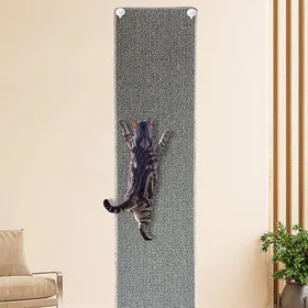 Meilleurs prix pour Tapis Griffoir Pour Chat, 180 X 40 Cm, Épais Extra Large, Tapis Griffoir Mural, Tapis D'Escalade Pour Canapé