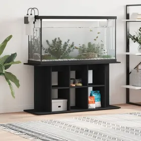 Meilleurs prix pour Support pour aquarium - vidaXL - Noir - 120x40x60 cm - Bois dingénierie