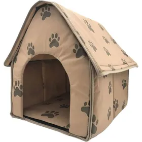 Comparer les prix de Niche pliable pour animaux - DEMA - Pliable et portable - Dimensions 47x49x49 cm - Taille de porte 22x26 cm