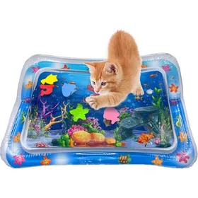 Comparer les prix de Tapis de Jeu Sensoriel et Interactif deau Tapis dété pour Chaton