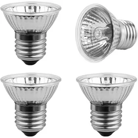 Comparer les prix de 4pcs Ampoule chauffante E27 - 50W UVA+UVB - Tortues et reptiles - Blanc chaud