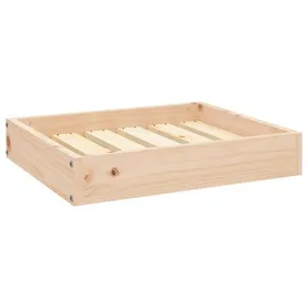 Meilleurs prix pour Réduction - Lit pour chien VIDAXL charge maximale : 50 kg 515x44x9 cm Bois de pin solide @76683