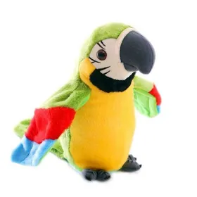 Comparer les prix de Jouets pour enfants : répéter les battements dailes perroquets amusants oiseaux parlants imitant la voix. Cadeau Étiquette