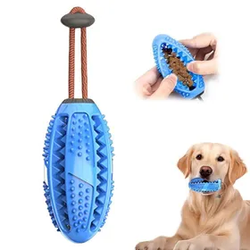 Comparer les prix de Jouet à Mâcher Chien Caoutchouc Robuste Interactif Puzzle Intelligence Anti-dérapant Chiot Chat Mordre Chasser Rapporter Cuneary