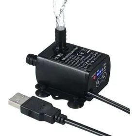 Comparer les prix de Pompe à eau mini sans balais 300 cm USB 5V 48 W 300 L/h