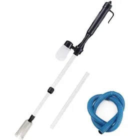 Meilleurs prix pour Siphon aquarium électrique –Nettoyage gravier 3-en-1 pompe auto – Pour bac moyen/grand – Tuyau 75 cm