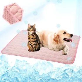 Comparer les prix de Tapis Rafraîchissant pour Chien/Chat – Auto-rafraîchissant sans eau ni électricité – 60x40 cm