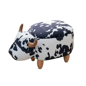 Comparer les prix de SVITA Tabouret pour animaux Espace de rangement Tabouret pour enfants Chambre d'enfants Boîte de siège Vache