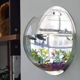 Comparer les prix de Tenture murale aquarium Bulle Aquarium Bol Aquarium Maison Décoration Alimentation