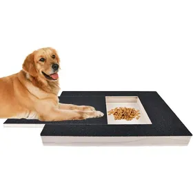 Comparer les prix de Planche À Gratter Pour Chiens:Griffoir Pour Chiens Avec Boîte À FriandisesPlanche À Gratter Multifonction En Bois Massif Po[CA91]