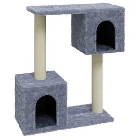 Meilleurs prix pour CLOUD Meuble relax à chat - élégant Design - Arbre à chat avec griffoirs en sisal Gris clair 60 cm CHYNEW7797999