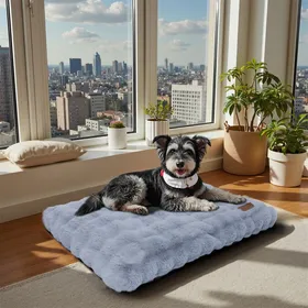 Comparer les prix de Panier pour Chien - UNHO - Modèle Moyen - 76x51cm - Déhoussable - Anti-Dérapant