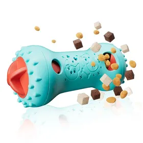 Comparer les prix de Distributeur de friandises pour animaux Adjustable Treat Dispensing Toy Dog Enrichment for Brain Stimulation Cognitive for Puppy