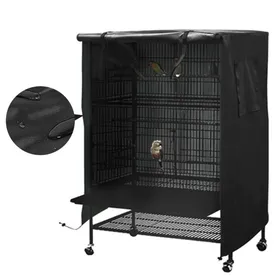 Comparer les prix de JORMFTTE Housse De Cage À Oiseaux 97 X 60 X 130 Cm Grande Housse De Cage À Oiseaux Imperméable Housse De Cage À Perroquet Label