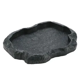Comparer les prix de Bol dalimentation en résine durable pour reptiles bol dalimentation pour tortue lézard (vert M)