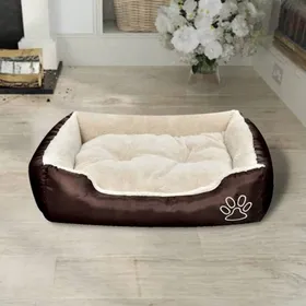 Meilleurs prix pour @FRENCH Haute qualité] Luxueux Lit chaud pour chiens avec coussin rembourré Taille M - Hauteur:18cm - Confort ergonomique - 499193
