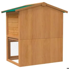 Comparer les prix de Pet®Brun Clapier dextérieur Enclos pour petits animaux 3 portes Bois 7_3028204