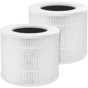 Comparer les prix de Filtre de remplacement pour LEVOIT Core Mini Pack de 2 Filtration 3-en-1 HEPA H13 et Charbon actif Compatible Core Mini-P et