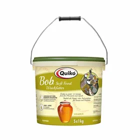Meilleurs prix pour Quiko - 100225 - Bob 5kg - Nourriture Molle pour cailles, faisans, differentes especes de Poules - Oiseaux de Sol