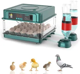 Meilleurs prix pour Incubateur automatique, Couveuse Oeuf Automatique, incubateur automatique 24 Oeufs avec système de retournement automatique