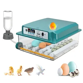 Comparer les prix de Couveuse Oeuf Automatique pour 16 Oeufs, Incubateur Oeuf avec Contrôle de la Température et Retournement Automatique, pour Poules