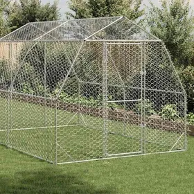 Comparer les prix de Meilleures Poulailler-Clapier-Cage 25x4x225 m - acier galvanisé SSD5032746
