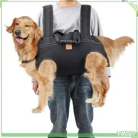 Meilleurs prix pour Sac de transport pour chien - FAFEICY - 2XL - Grande taille - Bretelles réglables - Renfort poitrine