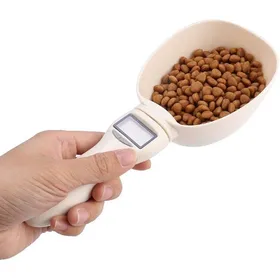 Comparer les prix de Cuillere Mesure Chien Verre Doseur Croquette Chien Pelle de nourriture pour animaux Pelle multicolore PIPETTE MESUREUSE