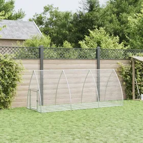 Meilleurs prix pour Bon plan Clapier Lapins Petit enclos - JILI HOT - Clapier argenté 300x105x120cm - Acier galvanisé - Pour Jardin Thome2840488
