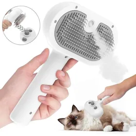 Meilleurs prix pour Brosse à Poils - Non spécifié - 3 En 1 - Autonettoyante - Vaporisateur - Pour Chats Étiquette
