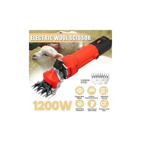 Meilleurs prix pour Tondeuse électrique pour moutons - VIREX® - 850 W - 6 vitesses réglables - Lame en acier inoxydable - Rouge - Câble 3 m