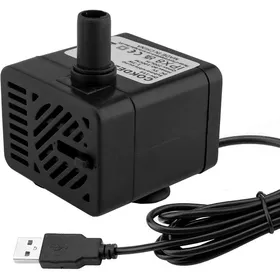 Comparer les prix de Mini Pompe À Eau Submersible Usb (Dc 5 V 1-3 W 200 L/H) Réglable Ultra Silencieuse Petite Pompe À Eau Pour Animaux De Compagnie